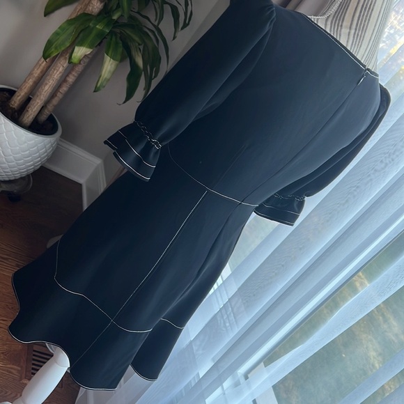 Cinq a sept puff sleeve dress - Picture 7 of 12